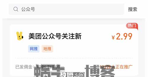 輕輕松松30元，解鎖冷門玩法，關注公眾號賺傭金