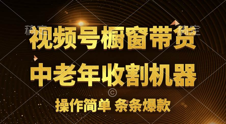 [你的孩子成功取得高位]視頻號最火爆賽道，櫥窗帶貨，流量分成計劃，條...