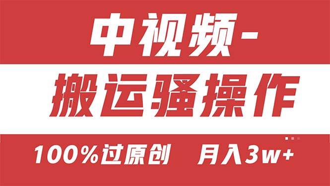 【中視頻新思路】雙重去重100%過原創(chuàng)，無腦搬運(yùn)一鍵多渠道發(fā)布，一人可...