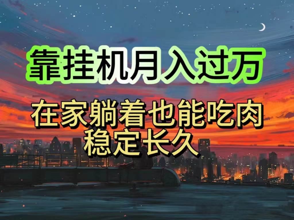 掛機項目日入1000+，躺著也能吃肉，適合寶爸寶媽學生黨工作室，電腦手...