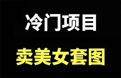 套圖項(xiàng)目玩法，一個(gè)月1.5W！零成本，有手機(jī)就能操作！【附素材】