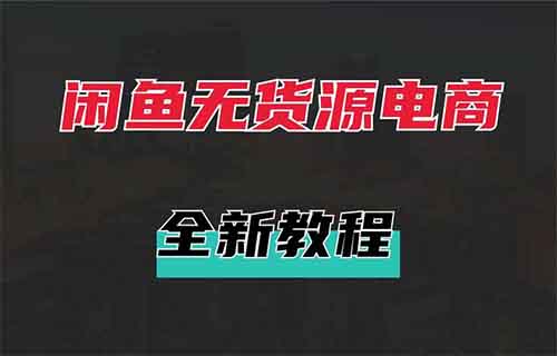 閑魚無貨源電商項目，有人賣這個東西，兩個月賺了45000+（附詳細教程）